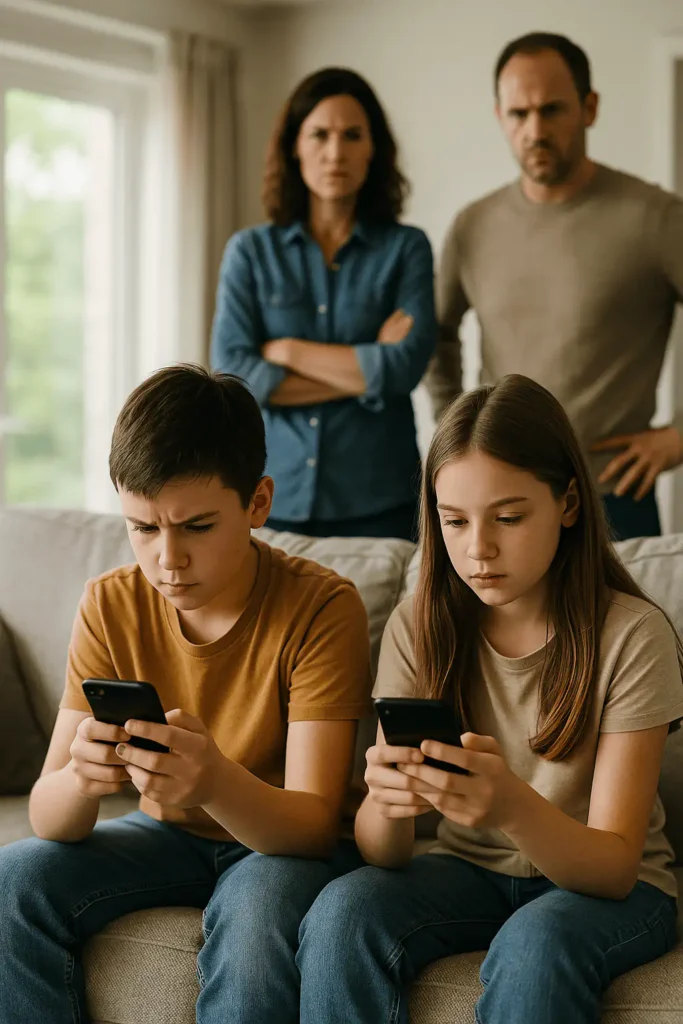écrans vacances enfants