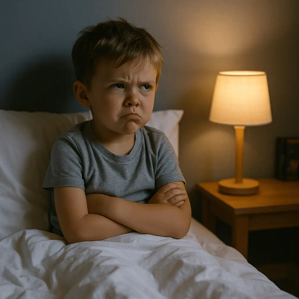 enfant refuse dormir